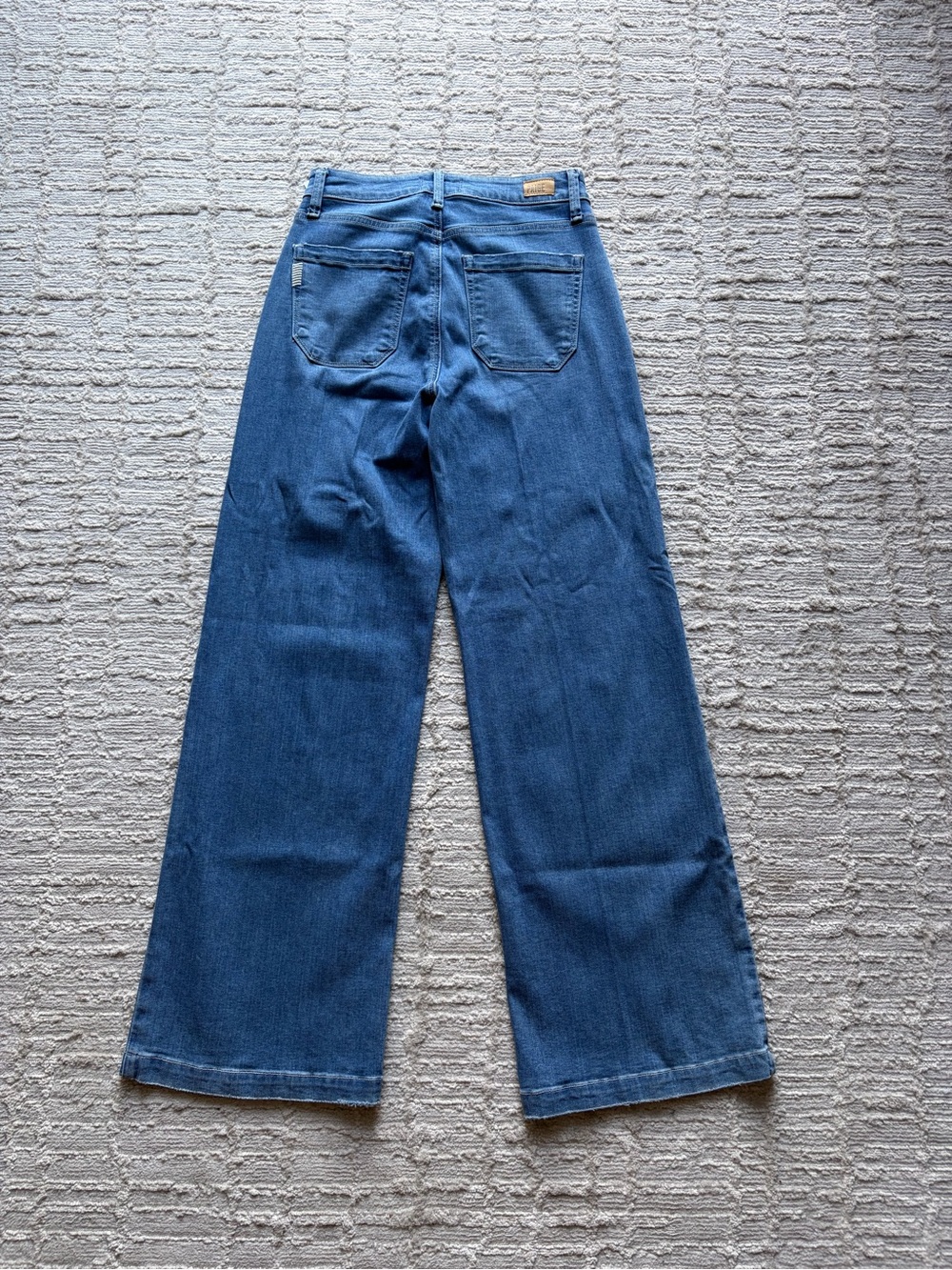 PAIGE wide leg cuff jeans style:genesee and color: Liberty-NWT - Picture 2 of 4